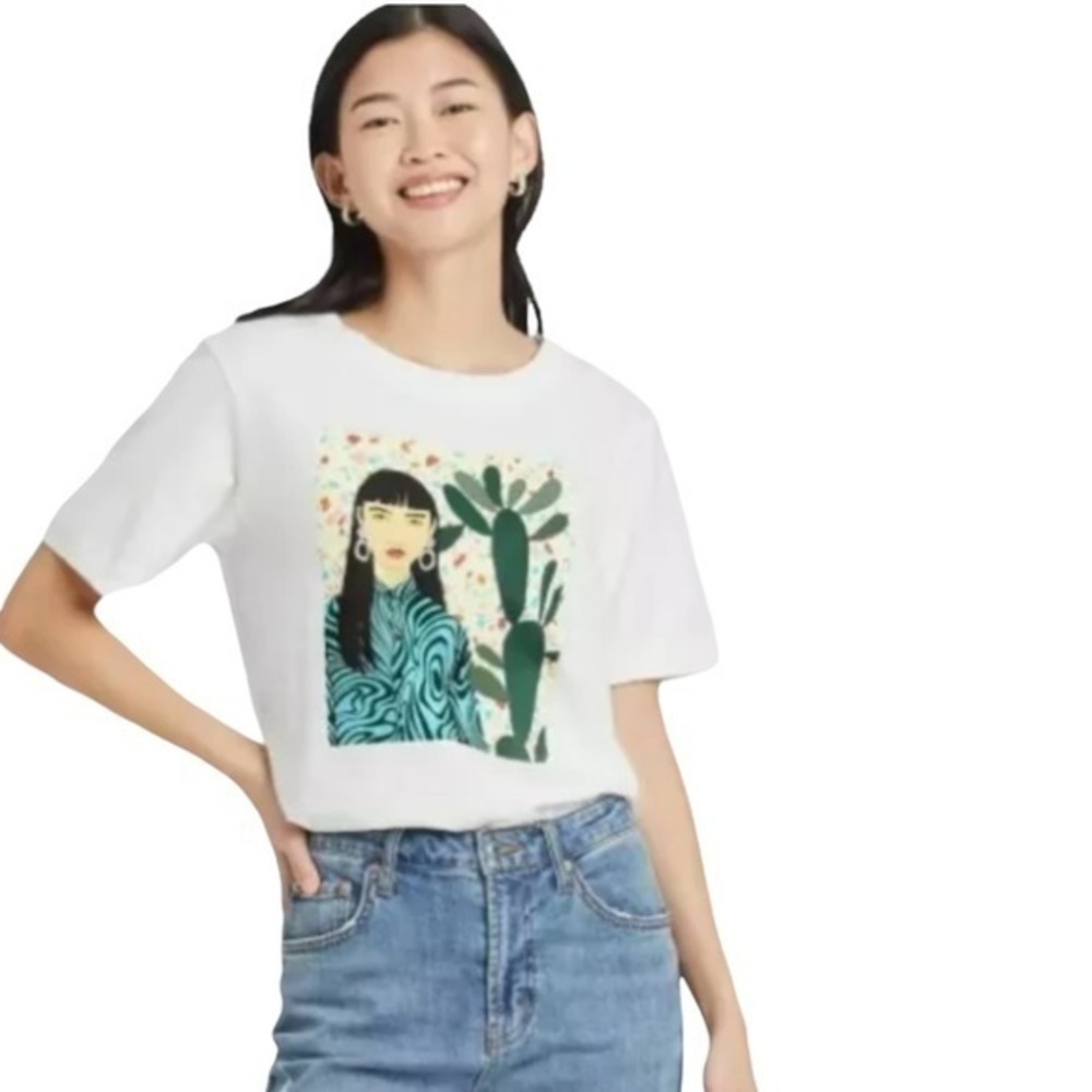 Bijou Karman Terrazo Short Sleeve Graphic T-Shirt